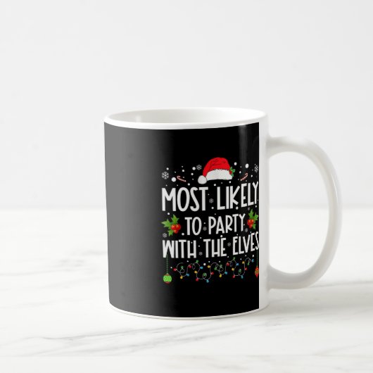 Mug Fun Correspondant Noël Le Plus Probable À Fête Ave (Droite)
