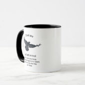 Mug Fun Crows Bird Spirit Animal Humour Citation Totem (Devant gauche)