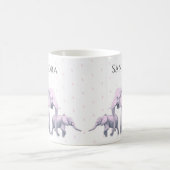 Mug Fun Cute d Rose Elephants Moderne (Centre)