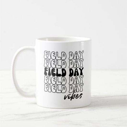 Mug Fun Day Field Day 2024 Hippie été pour enfants mig (Gauche)