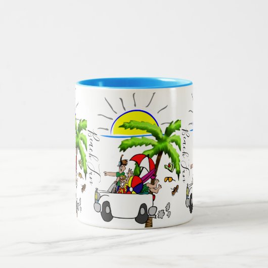 Mug Fun de plage (Centre)