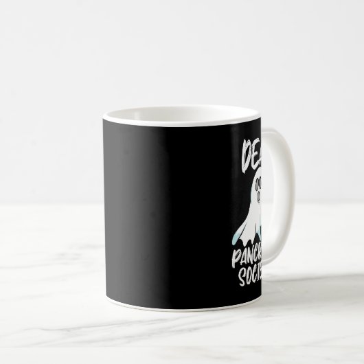 Mug Fun Dead Pancreas Society T1D T2D Design (Devant droit)
