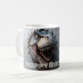 Mug Fun Dino T-rex conception d'anniversaire (Devant gauche)