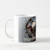 Mug Fun Dino T-rex conception d'anniversaire (Gauche)
