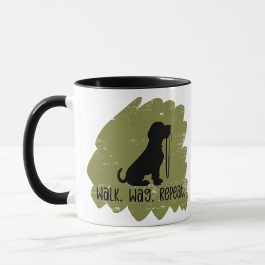 Mug Fun Dog Walker  (Gauche)