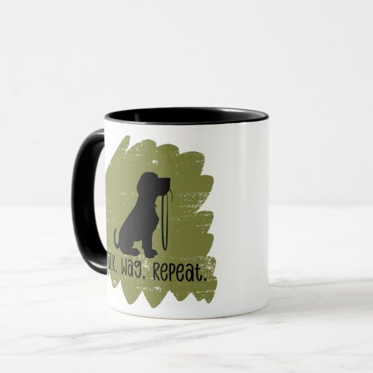 Mug Fun Dog Walker  (Devant gauche)