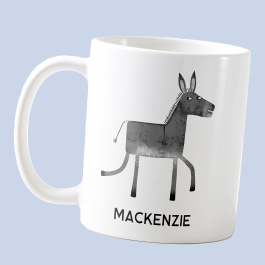 Mug Fun Donkey personnalisé