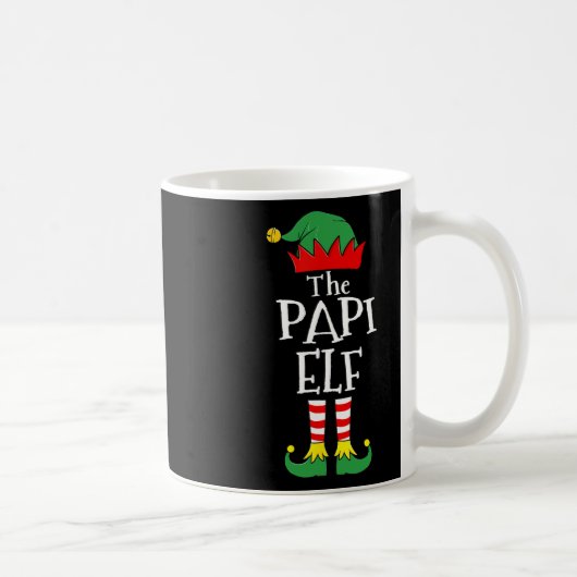 Mug Fun Elf Noël Pyjama famille (Droite)