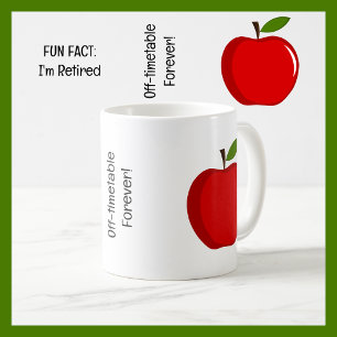 Mug Fun Fact Je suis Professeur Retraité Drôle Retrait