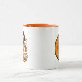 Mug Fun Fall gnome saisonnier ajouter monogramme Thank (Centre)