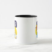 Mug Fun Feminist Rose Riveter CAT PERSIST résister (Centre)