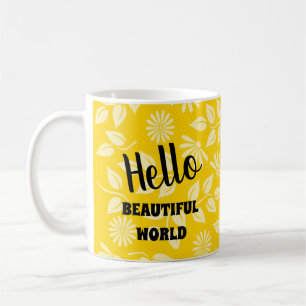 Mug Fun Feuille Daisées Motif Bright Jaune Modèle