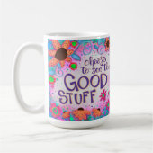 Mug Fun Floral Voir Les Bons Stuff Inspirivity (Gauche)