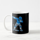 Mug Fun Garçon Kid Hockey sur glace Dab Appareils1 (Gauche)