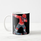Mug Fun Garçon Kid Ice Hockey Dab Vêtement Dabbing Jou (Gauche)
