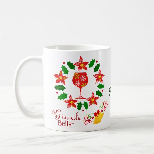 Mug Fun Gingle Bells Noël (Gauche)
