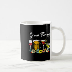 Mug Fun Group Therapy Floral Drink Gles Mental Health