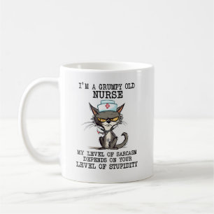 Mug Fun Grumpy Old Nurse