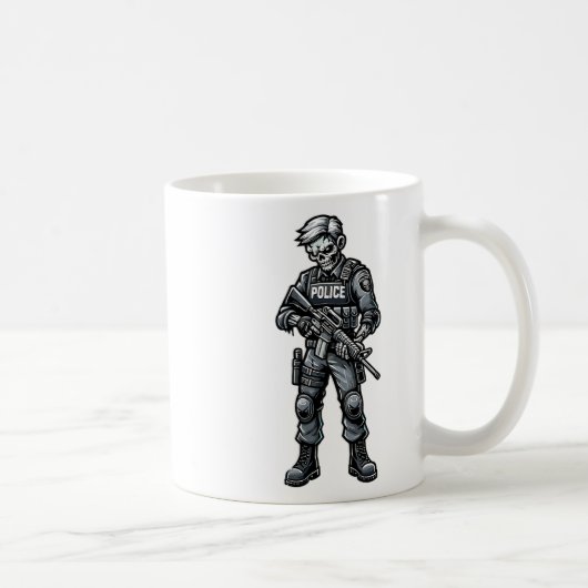 Mug Fun Halloween Tactique Zombie Déplaisant Bureau de (Droite)