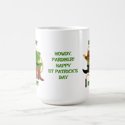 Mug Fun Happy Jour de la Saint Patrick HOWDY DIA DUIT  (Centre)