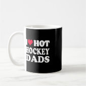 Mug Fun Hockey I Love Hot Hockey Papa (Gauche)