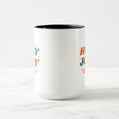 Mug Fun Holly Jolly Vibes Design de Noël (Centre)