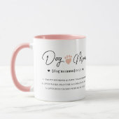 Mug Fun Humorisore Chien Maman Personnalisée Définitio (Gauche)