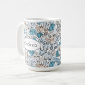 Mug Fun humour maman bleue (Devant gauche)