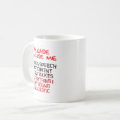 Mug Fun Impediment Sarcasstique (Devant gauche)