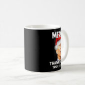 Mug Fun Joe Biden Santa Hat Joyeux Thanksgiving Christ (Devant droit)