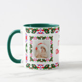 Mug Fun Jolly Noël Vert Motif Photo Tea (Gauche)