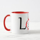 Mug Fun Love personnage design avec xoxo (Gauche)