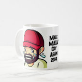 Mug Fun Make MAGA Cry again 2024 (Devant gauche)