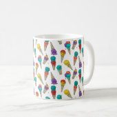 Mug Fun Melty Summer Goth Crâne Crème glacée bijou bla (Devant droit)