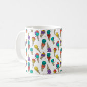 Mug Fun Melty Summer Goth Crâne Crème glacée bijou bla (Devant gauche)