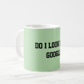 Mug Fun Mint Green Sarcastic quote for teachers (Devant gauche)