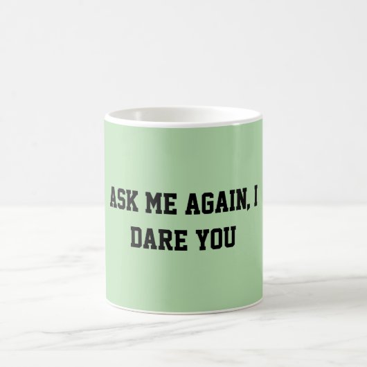 Mug Fun Mint Green Sarcastic Quote Teacher (Centre)