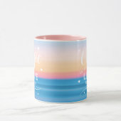 Mug Fun Modern Cute Coffee est ma langue d'amour (Centre)