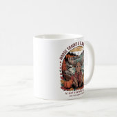 Mug Fun Moose Flannel Custom Fall Acadia Maine (Devant droit)