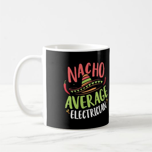 Mug Fun Nacho Moyenne Electricien (Gauche)