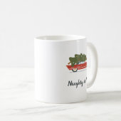 Mug Fun Naughty ou Nice Holiday (Devant droit)