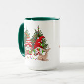 Mug Fun Noël Gnome et Cerf (Devant gauche)