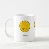 Mug Fun Nom Personnalisable Smiley Face Design (Gauche)