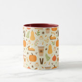 Mug Fun Orange Fall Motif (Centre)