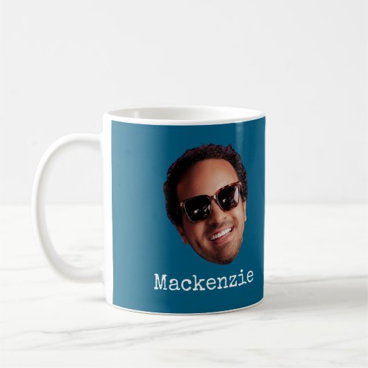 Mug Fun Personalized Face Photo (Gauche)