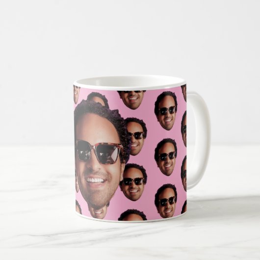 Mug Fun Personalized Face Photo (Devant droit)