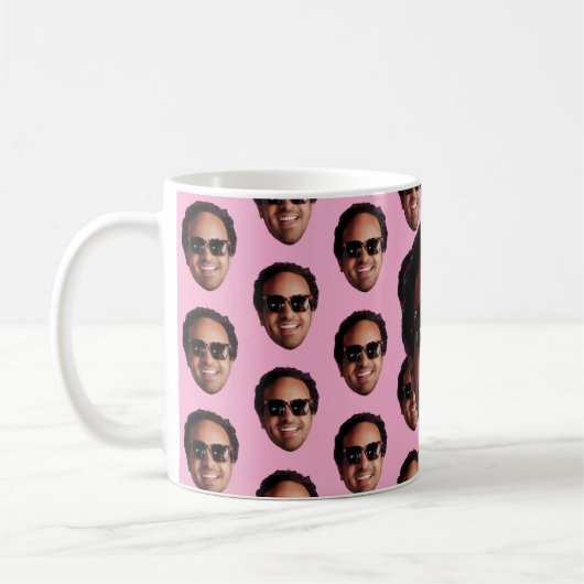 Mug Fun Personalized Face Photo (Gauche)
