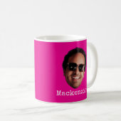 Mug Fun Personalized Face Photo (Devant droit)