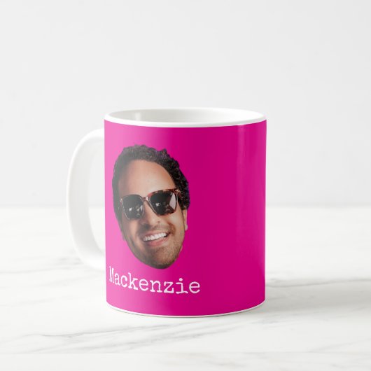 Mug Fun Personalized Face Photo (Devant gauche)