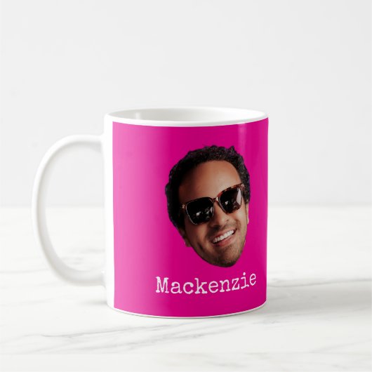 Mug Fun Personalized Face Photo (Gauche)